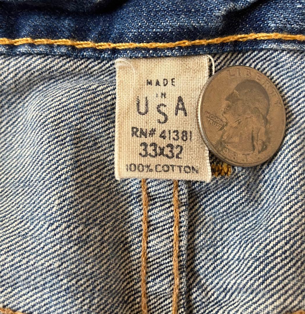 RRL ダブルアールエル made in USA ストレートデニム 33×32 - メルカリ