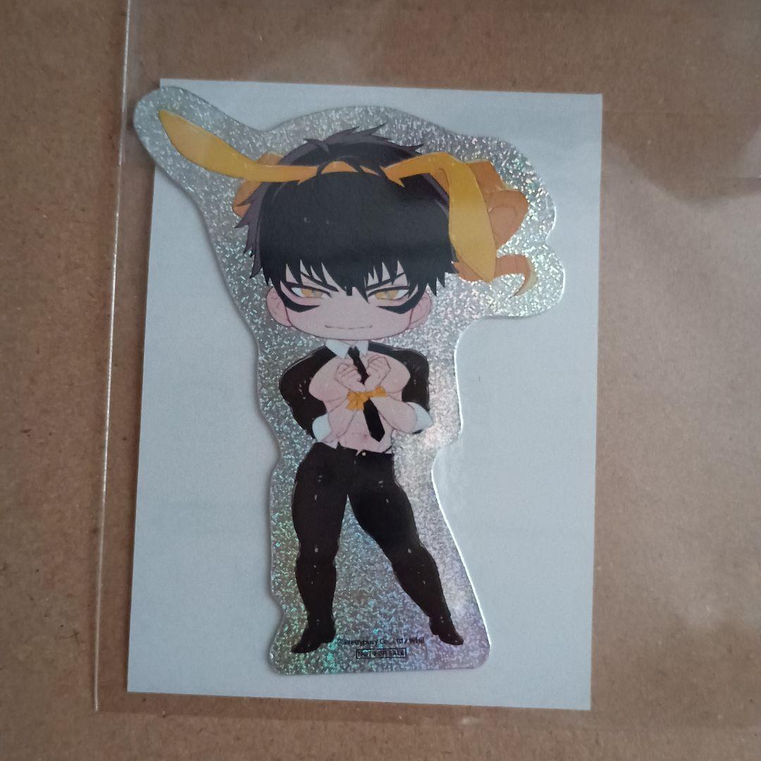 地獄のどこが悪い へるぱ くじ引き堂 特典 オーロラステッカー マモン