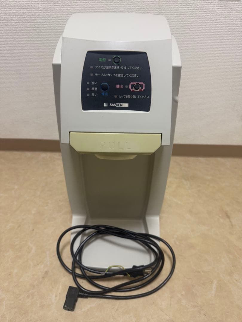 野菜大臣　ソフトクリーム　サンデン　ワンショットソフトクリーム抽出機 Yahoo!オークション -「サンデン ワンショット」の落札相場・落札価格