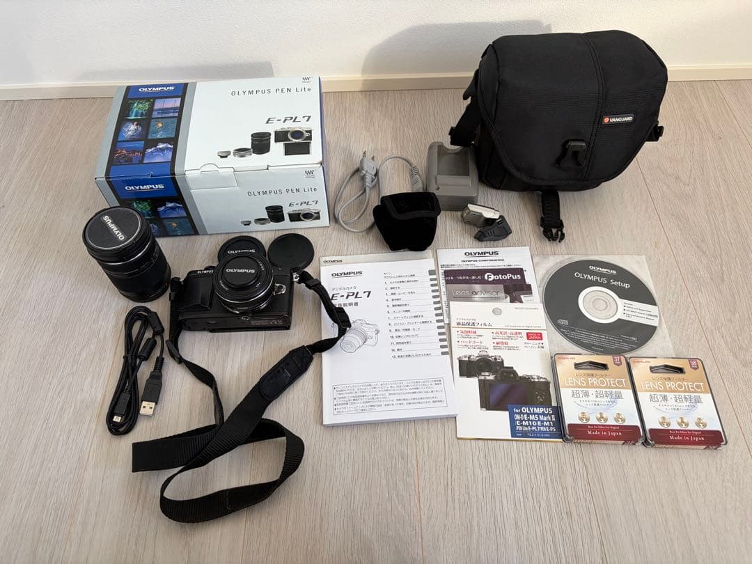 Olympus PEN Lite E-PL7 本体と付属品 オリンパス OLYMPUS PEN Lite E-PL7 ボディ [ホワイト] 価格比較