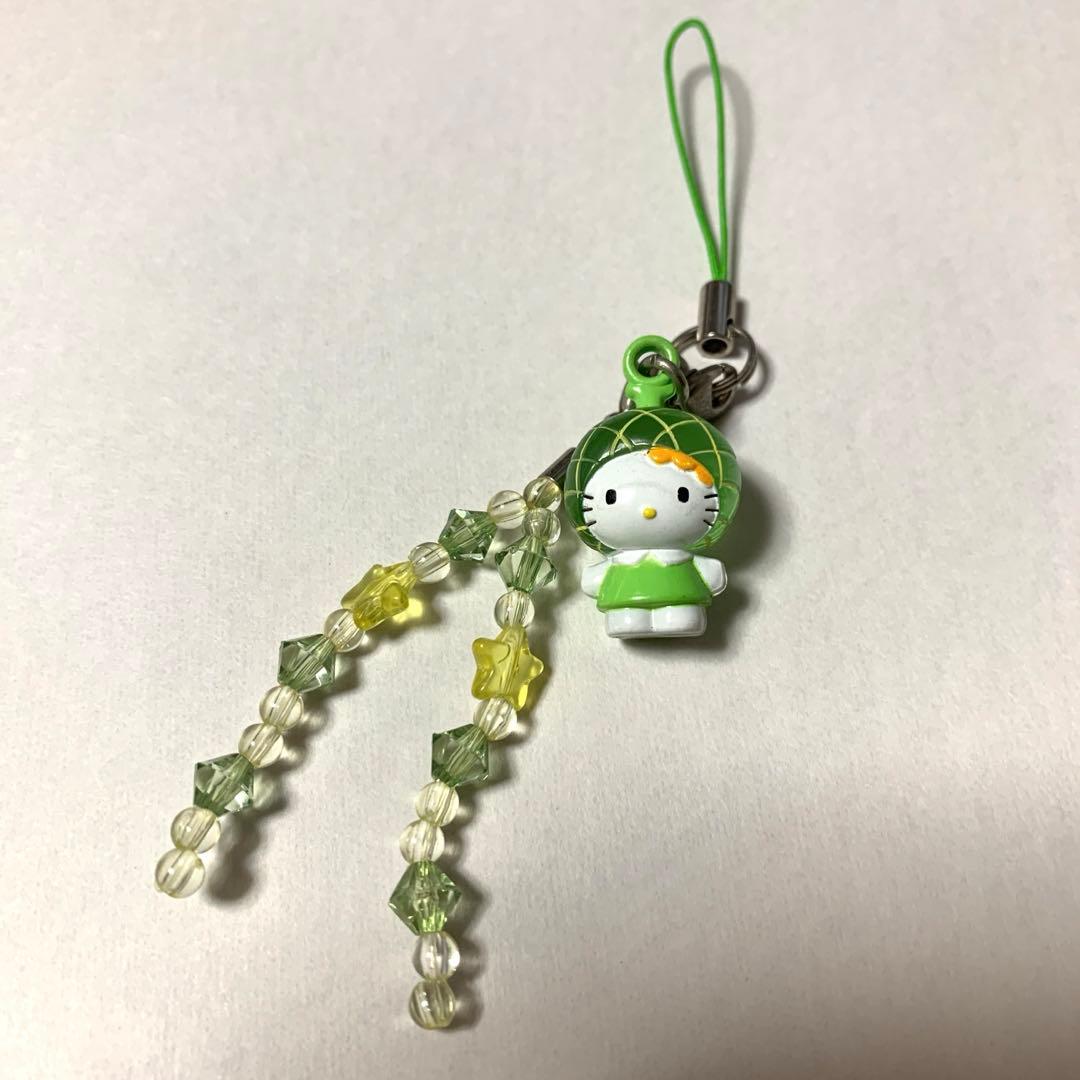 ご当地キティ 根付 ストラップ北海道夕張メロンバージョン マスコット