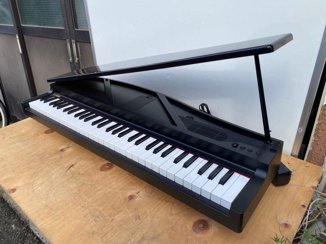 korg micro piano アダプター付き 電子ピアノ 中古品 - 鍵盤楽器お