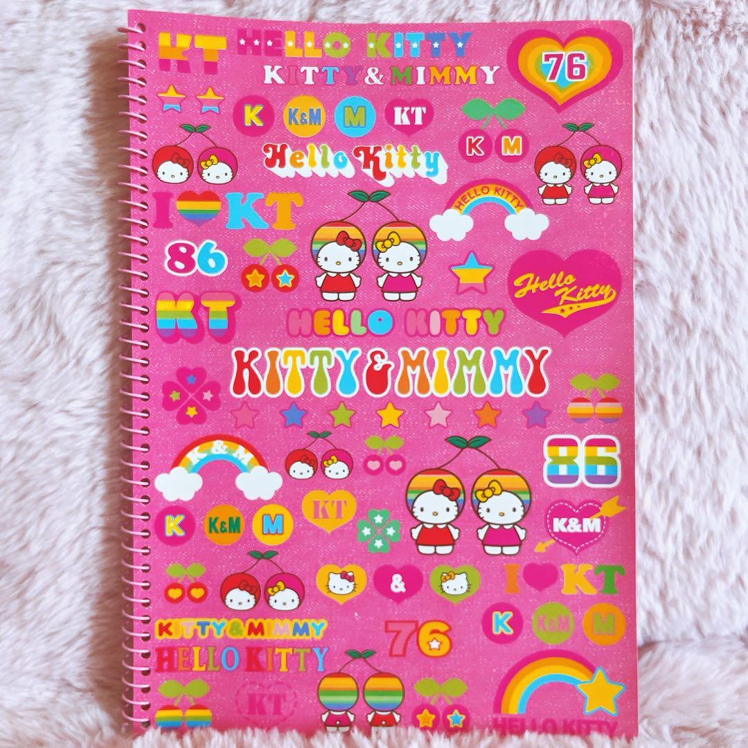 希少レアハローキティチェリーレターセットシール付きメモノート2002