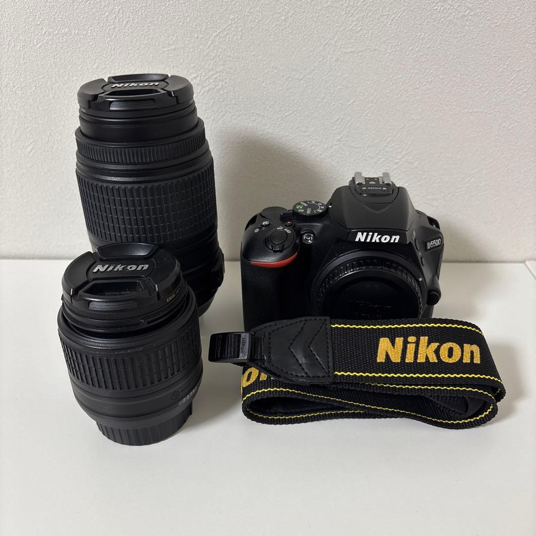 Nikon　D5500　ダブルレンズ 　Wi-Fi搭載 ニコン（Nikon） Nikon D5500 300mm ダブルレンズセット カメラ レンズ