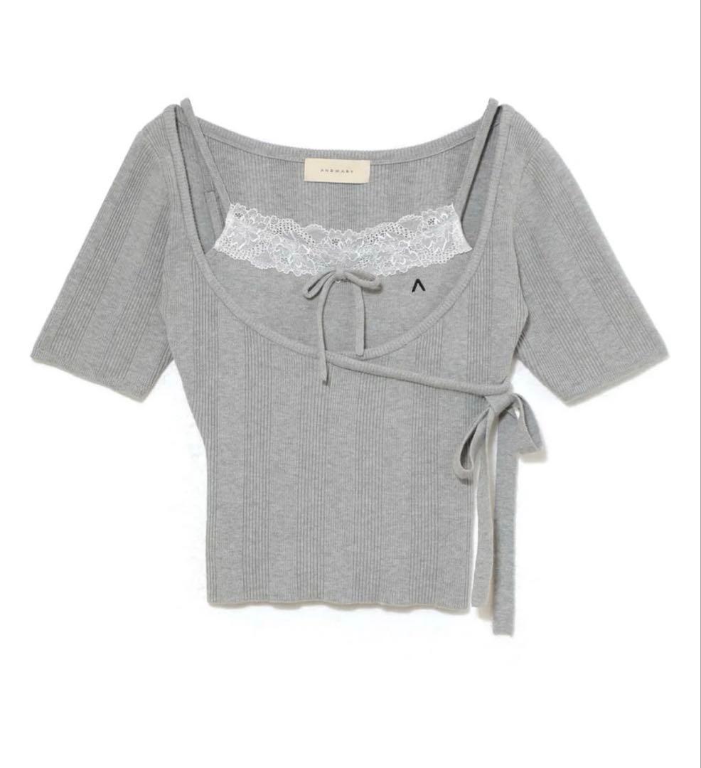ANDMARY Cachecoeur lace set tops - メルカリ