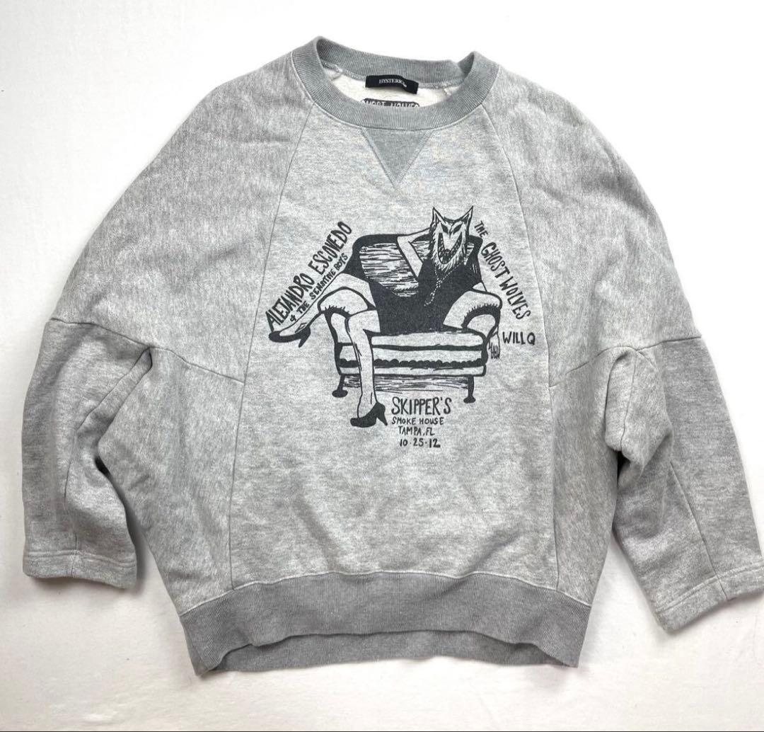 HYSTERIC GLAMOUR ヒステリックグラマー スウェット トレーナー - メルカリ