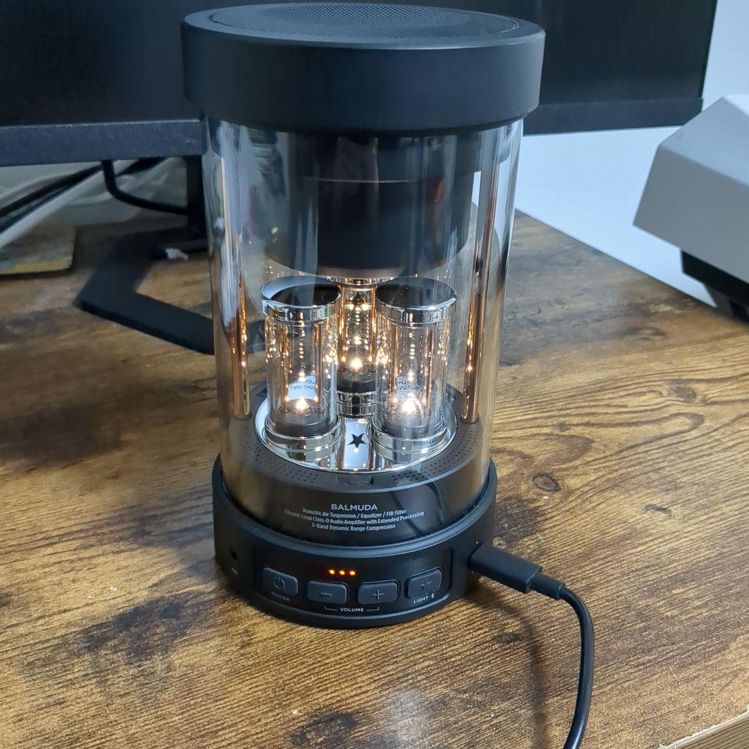 バルミューダ ザ スピーカーM01A-BK The Speaker(ブラック)の通販 / マスターウォール