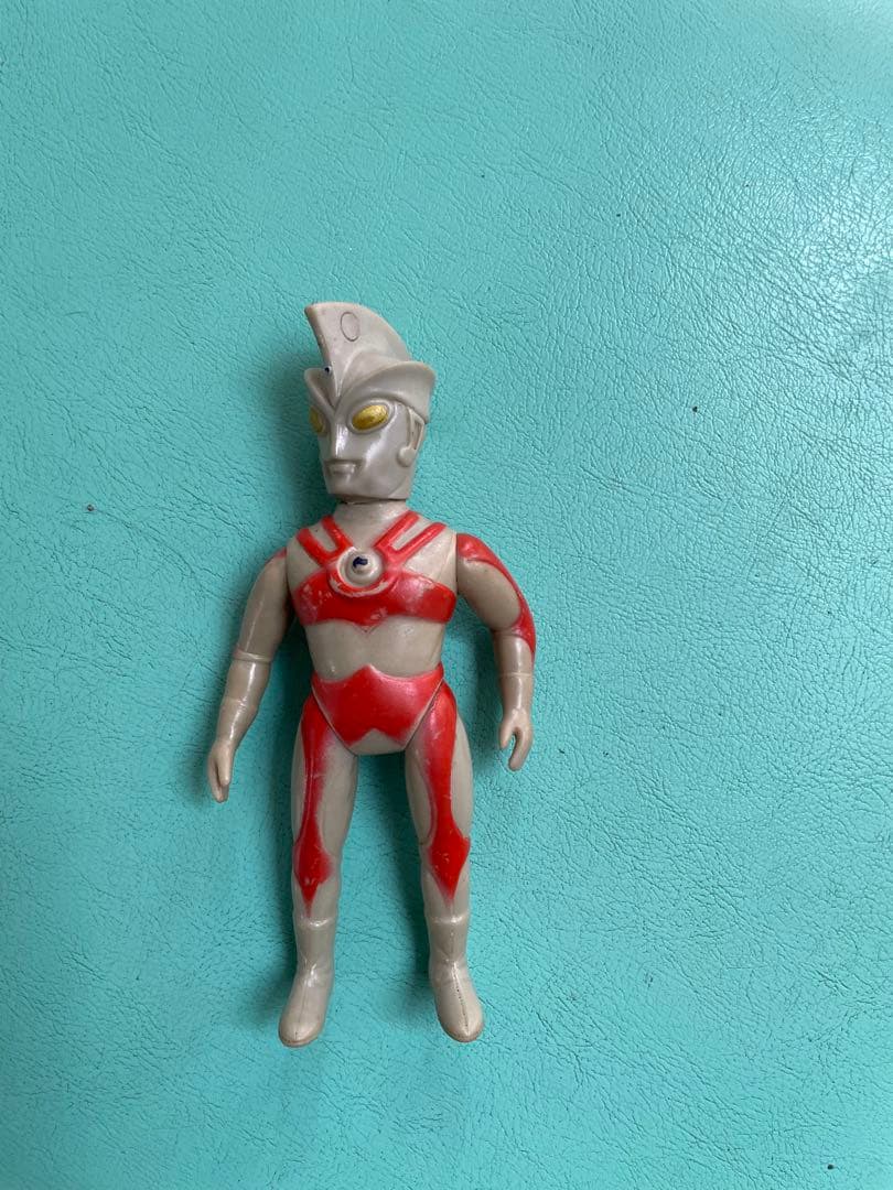 ウルトラマンエース当時物ソフビマルサンミドルサイズ検)ブルマァク