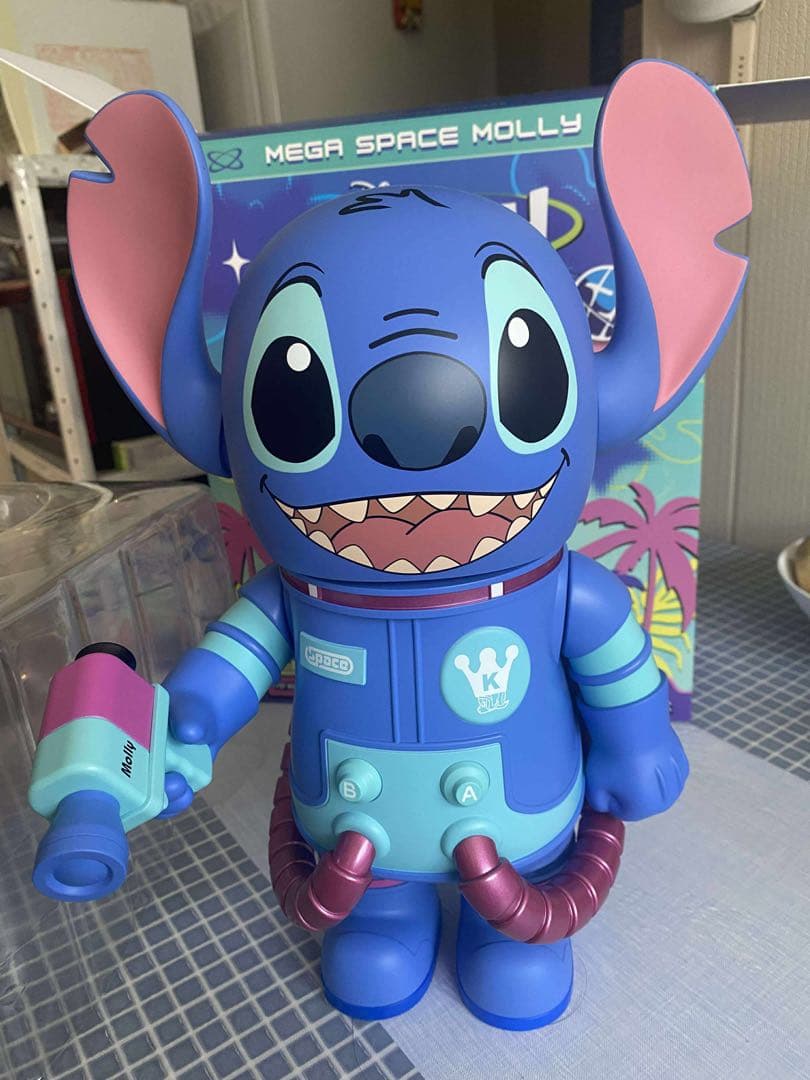 ディズニー スティッチ メガスペースモリー 400% - メルカリ