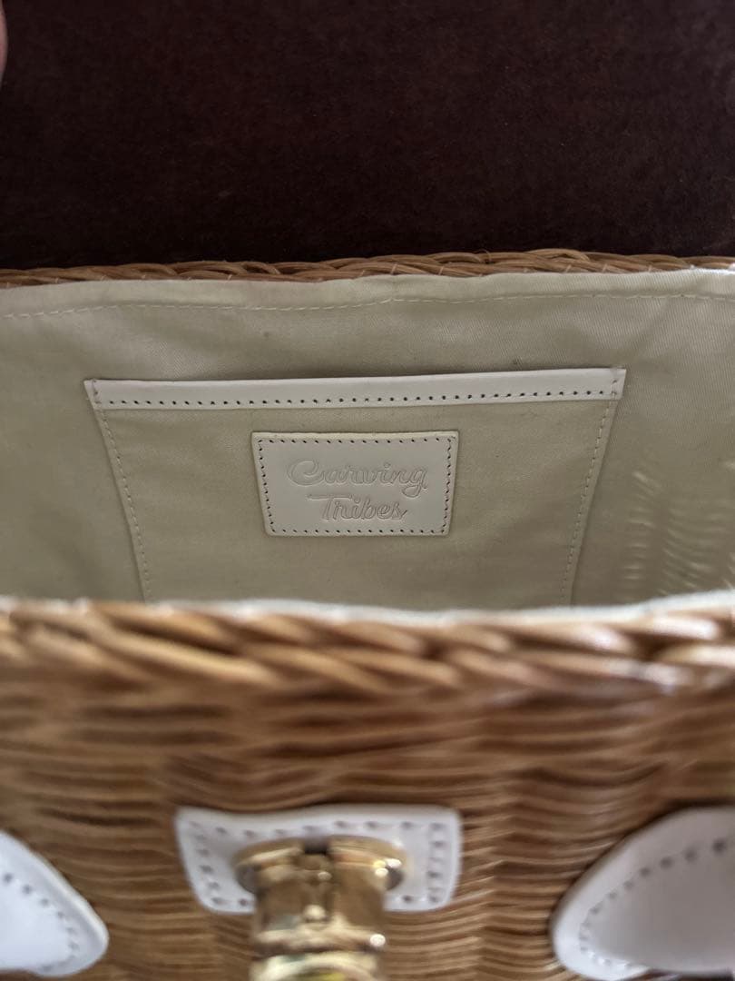 限定デザインカービングトライブス ラタン マエストラ 2WAYショルダー