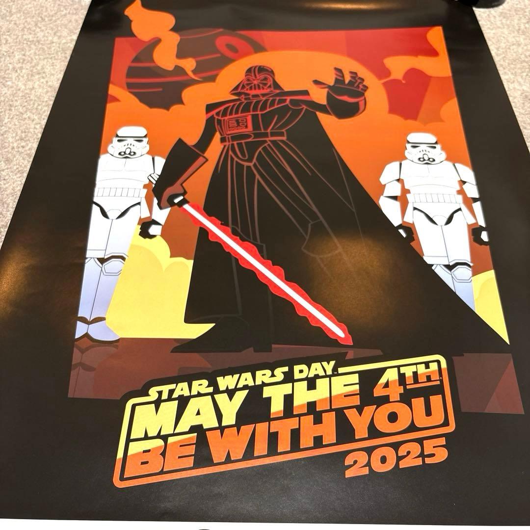 匿名配送】ディズニーストア限定非売品ポスター スターウォーズ ダース