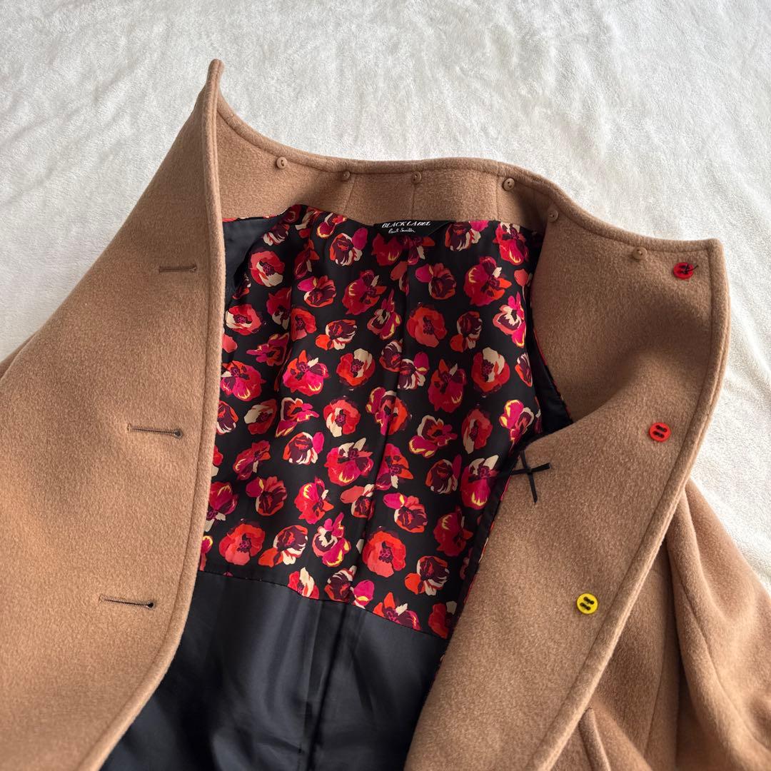 ポールスミス ブラックレーベル キャメル コート 40