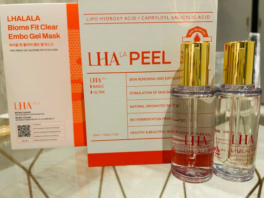 LHA LA PEEL & LHALA パック Amazon.com: [LHALALA Official] LHALA Peel Set (Basic + Ultra