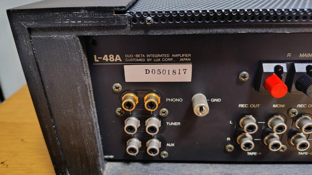 LUXMAN L-48A 👗 ステレオ プリメインアンプ インテグレーテッド