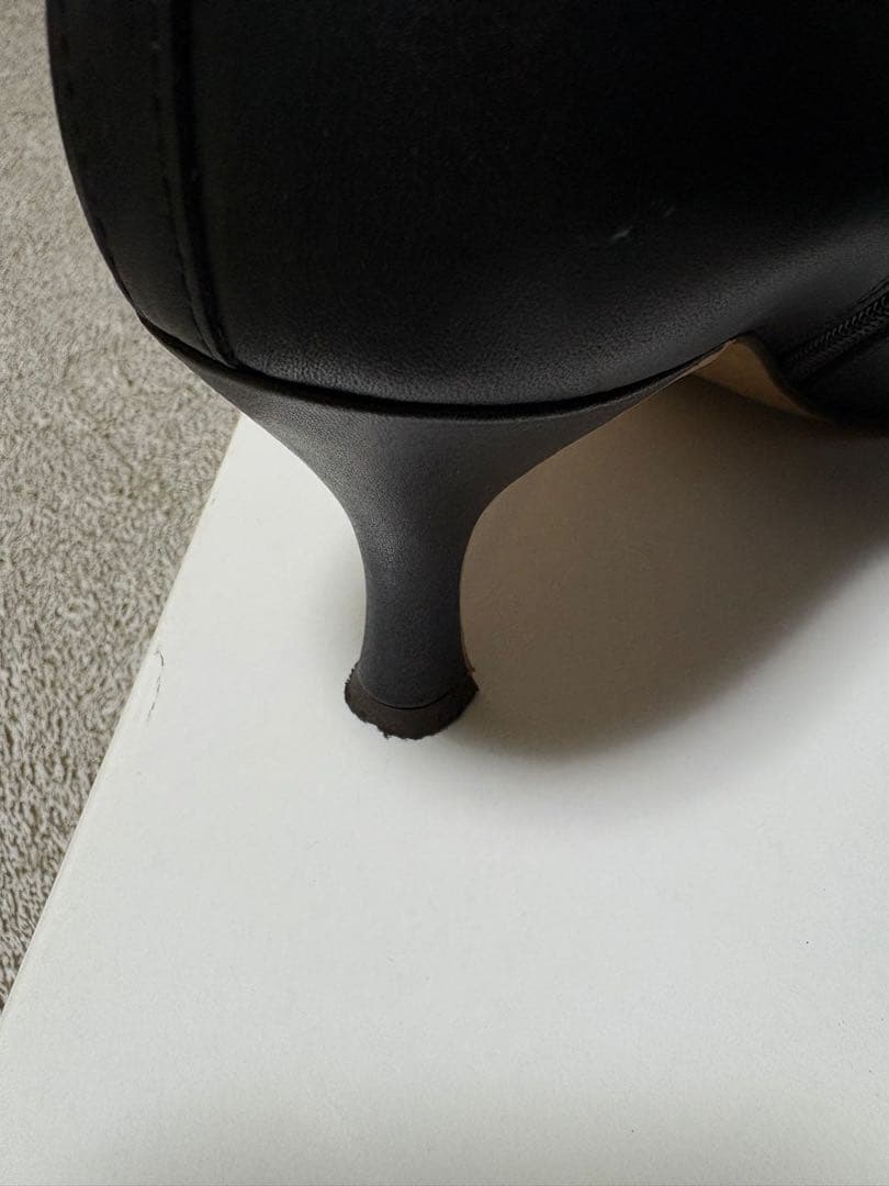 DIANA レースアップブーツ 24.5cm 黒　卒業式　袴