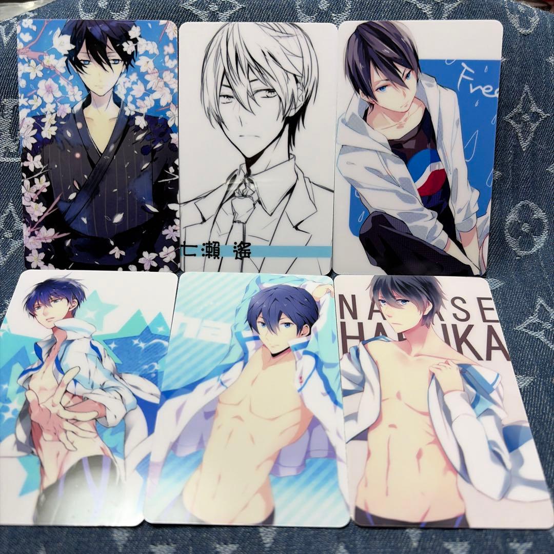 同人』 フリー Free 七瀬遙 ステッカー ICカードサイズ - メルカリ