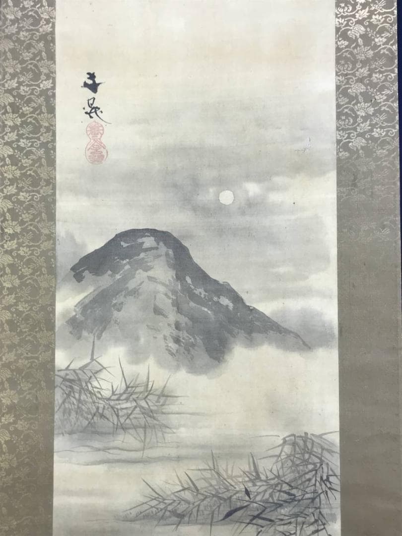 日本画琳派渡辺章雄 作千羽鶴