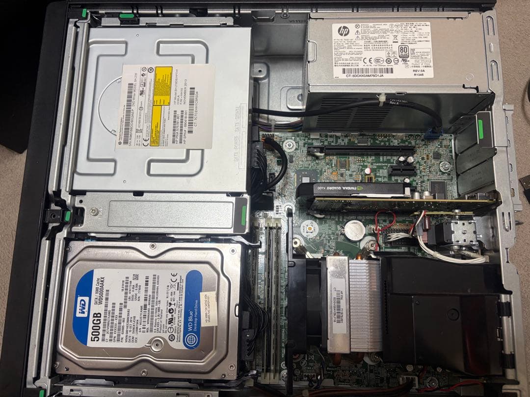 4k HP メモリ16GB SSD Xeon (ジャンク) - メルカリ