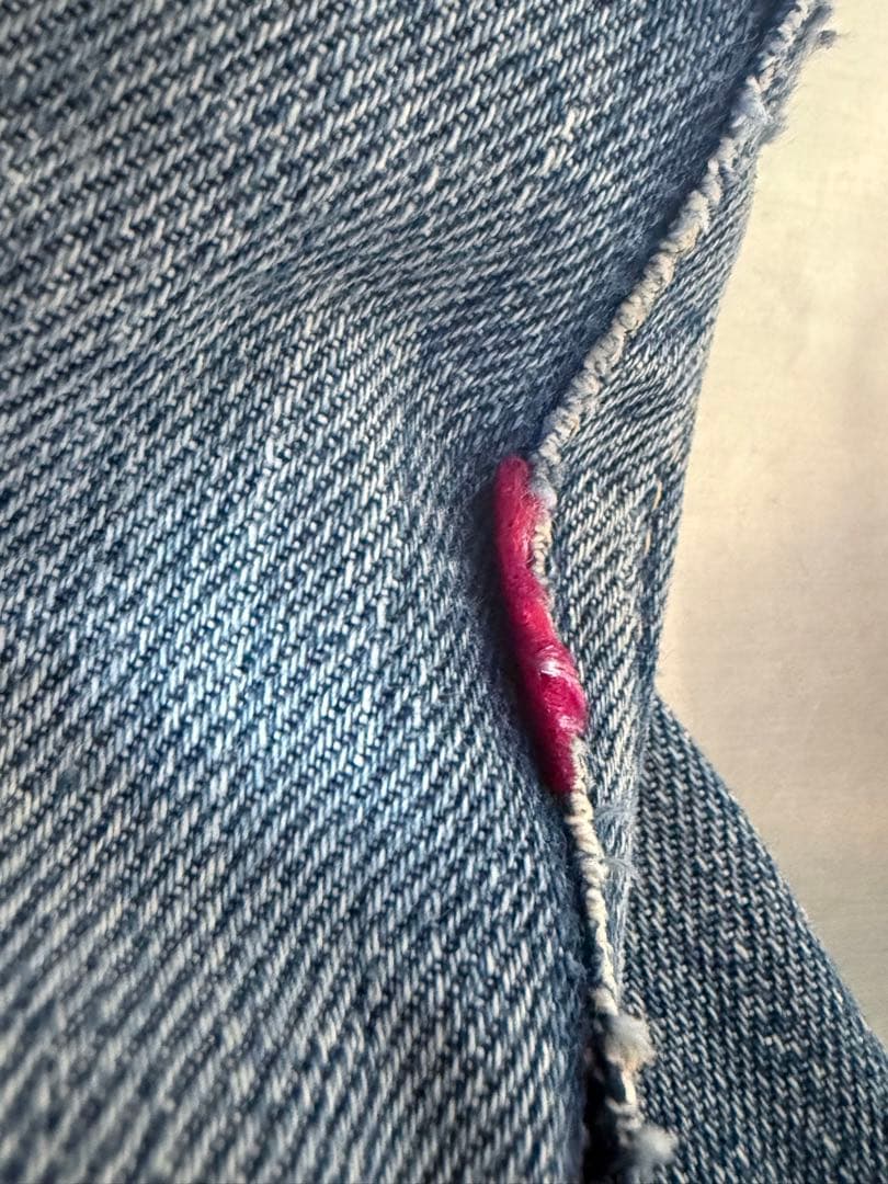 Levi's 501XX片面タブ 47 オリジナル革パッチBIGE 激美ヒゲ