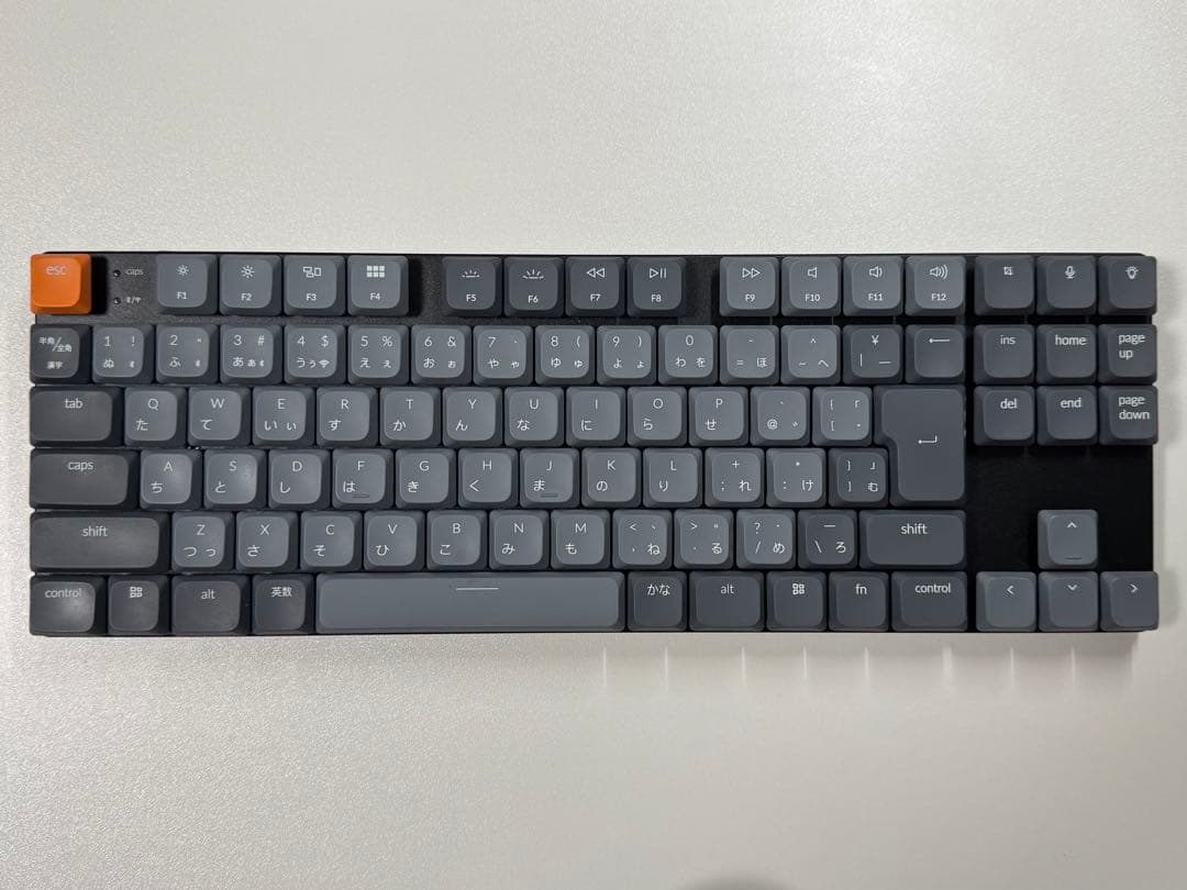 Keychron K1 Max（ロープロファイル、静音赤軸） Keychron K1 Max QMK/VIA ワイヤレス カスタム・メカニカルキーボード