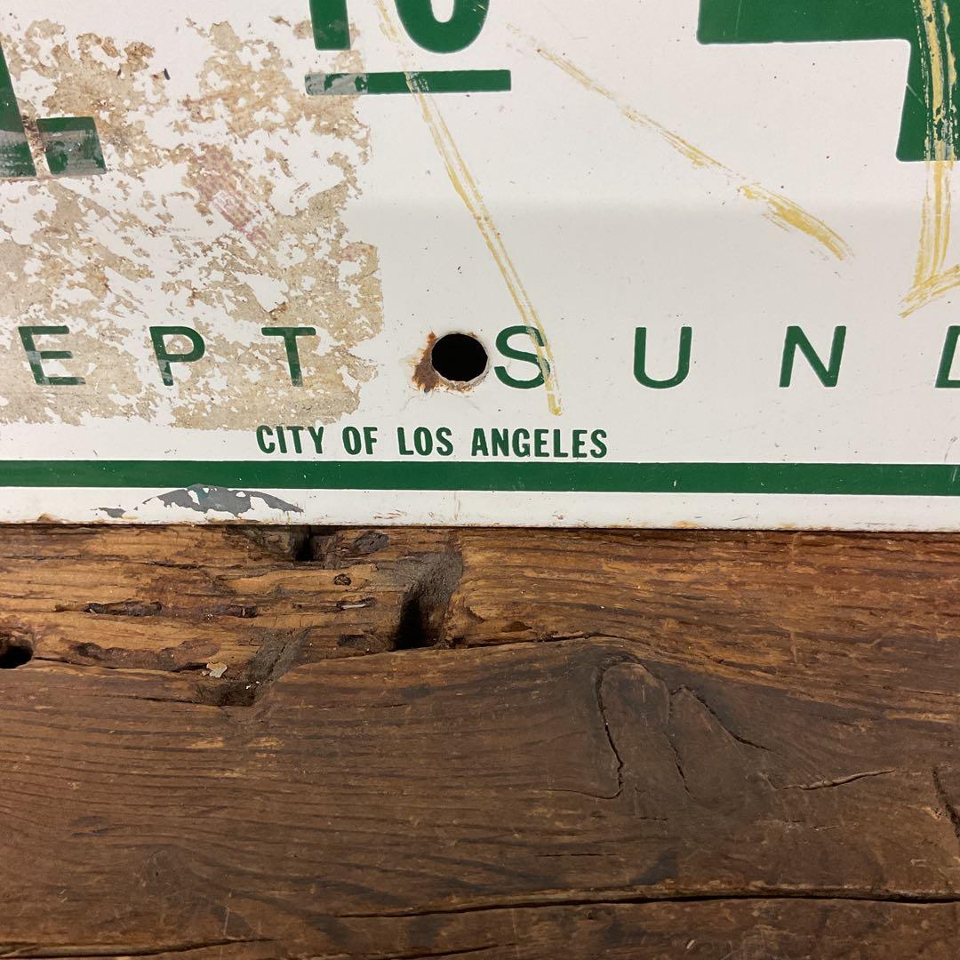 LAストリート看板琺瑯製