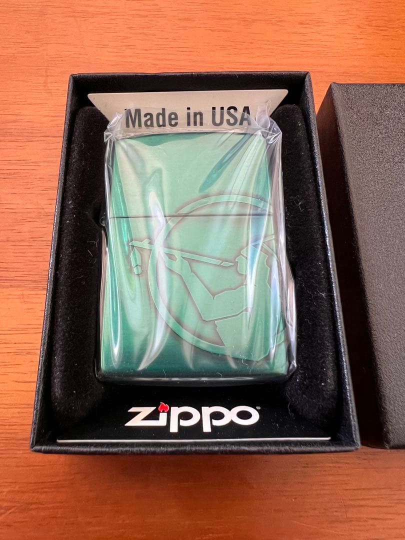 ZippoジッポーAMERICANSPIRITアメスピ新品未使用 ZIPPO（ジッポー） 「ナチュラルアメリカンスピリット」 A.ブルー色