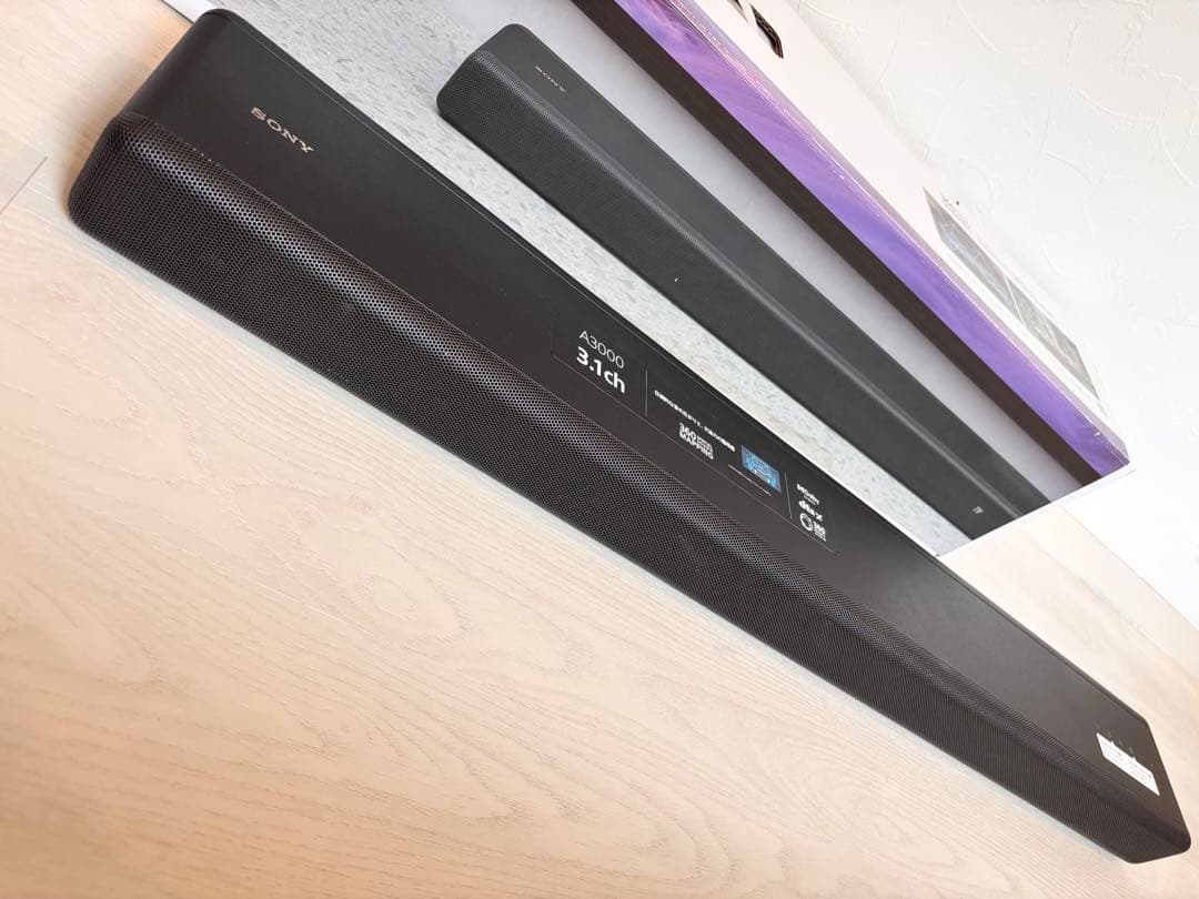 SONY A3000 3.1ch サウンドバー
