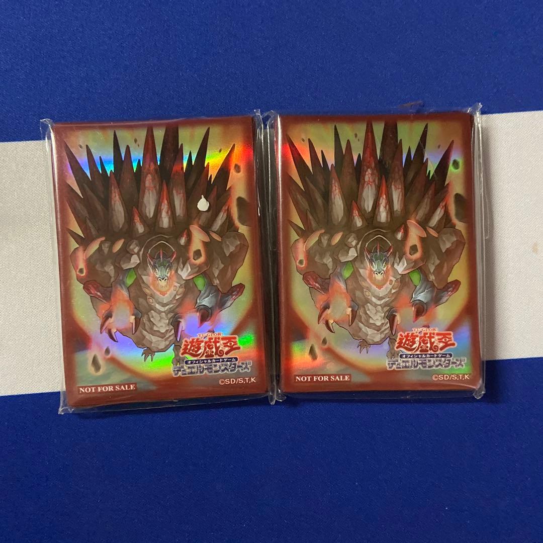 遊戯王 ジュラック・メテオ 公式 スリーブ 30枚入り2個 60枚 - メルカリ