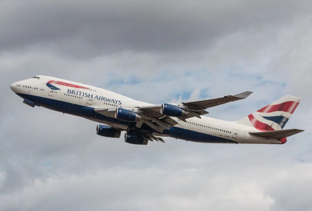 ブリティッシュ航空 Aviationtag ボーイング747-400 - メルカリ