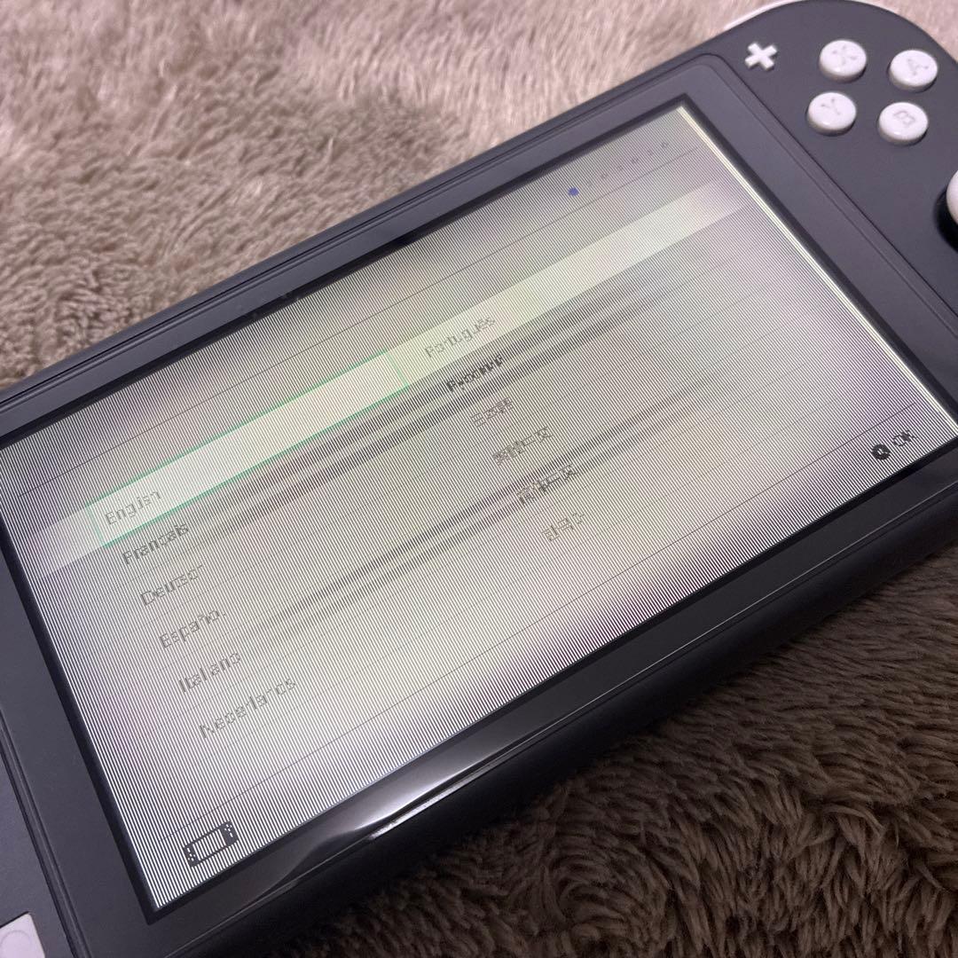 Switch Lite グレー ジャンク品