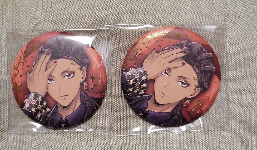 ツイステ ツイステ展 5周年 ブレイジングジュエル 缶バッジ ジャミル2