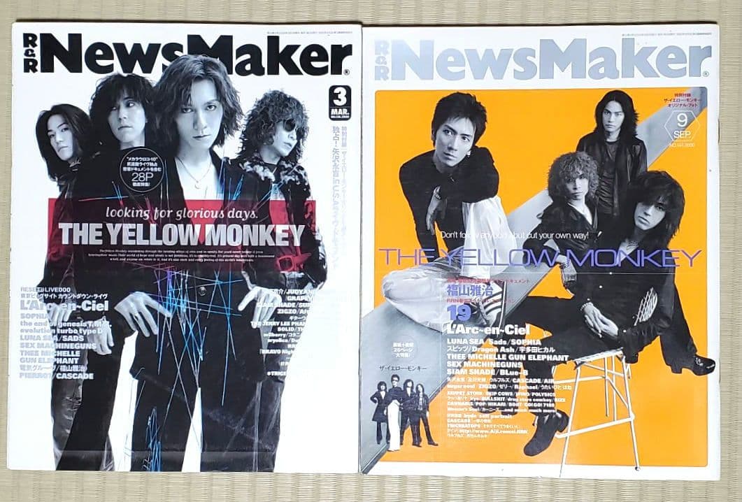 THE YELLOW MONKEY 非売品 レア物 CD ツアーパンフまとめ売り - メルカリ