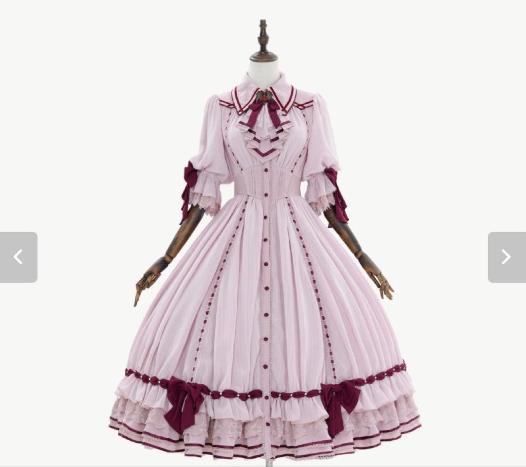 星箱works ワンピース　ピンク　東方Project フリル コラボ商品】東方Project ×HoshibakoWorks レミリア・スカーレット