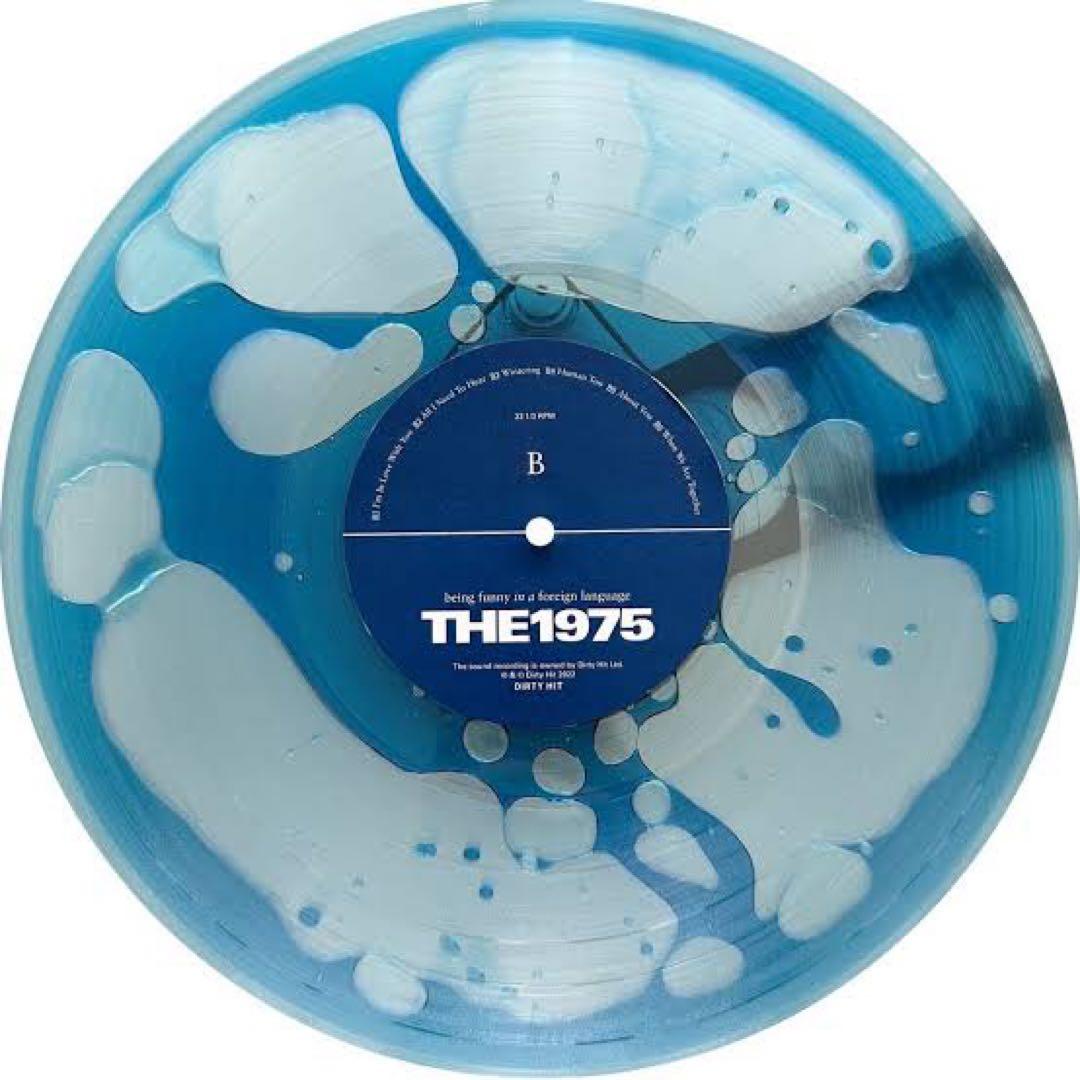 The 1975 ブルーリキッド入り限定LPレコード - メルカリ