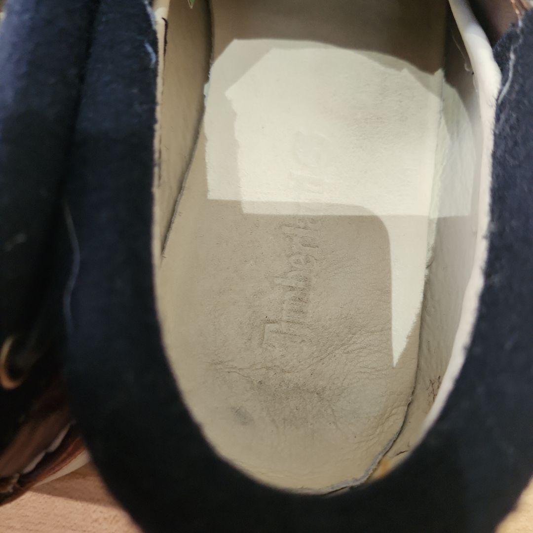 美品　3eye Timberland モカシン(9752B)26.0cm