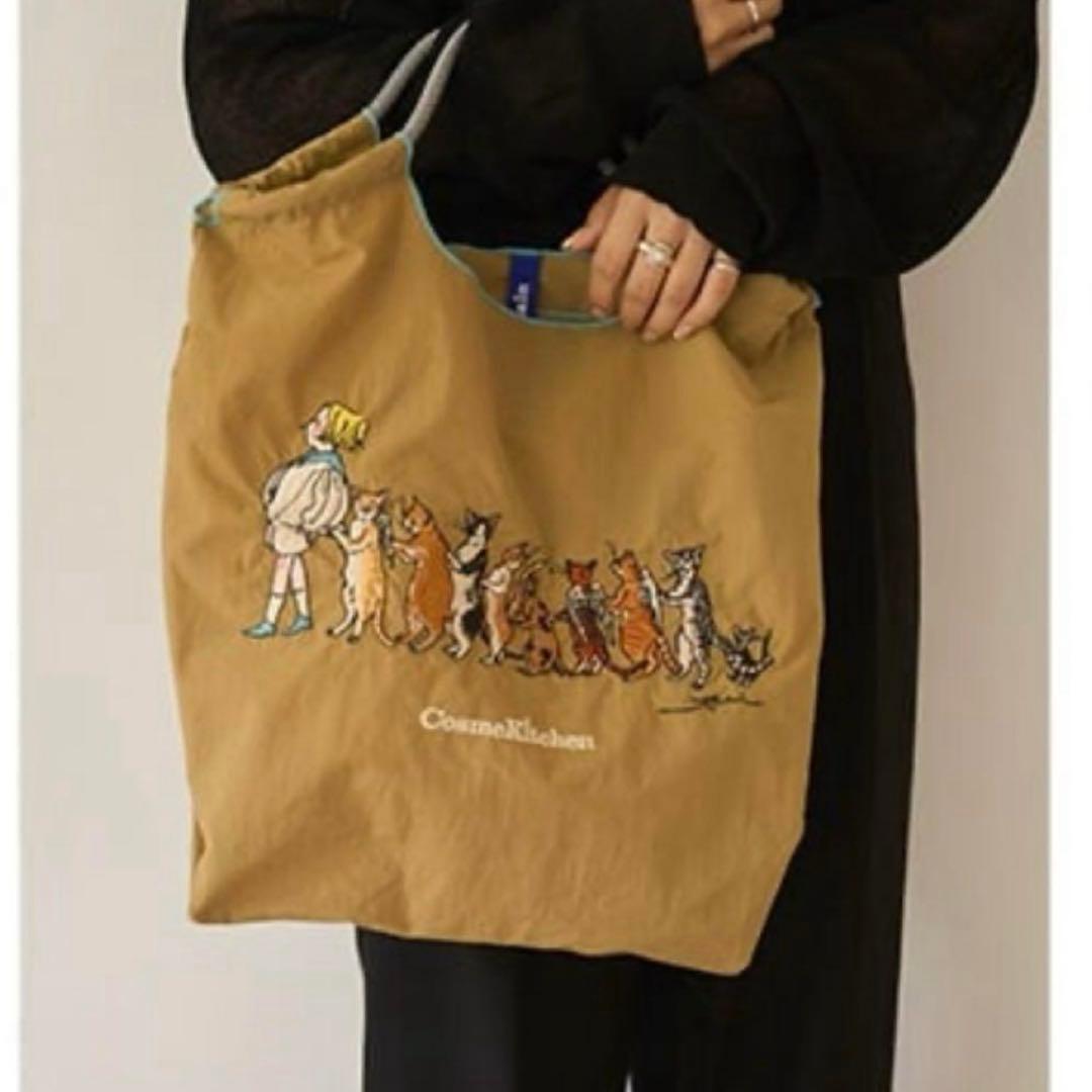 美品 コスメキッチン くらはしれい ボールアンドチェーン エコバッグ