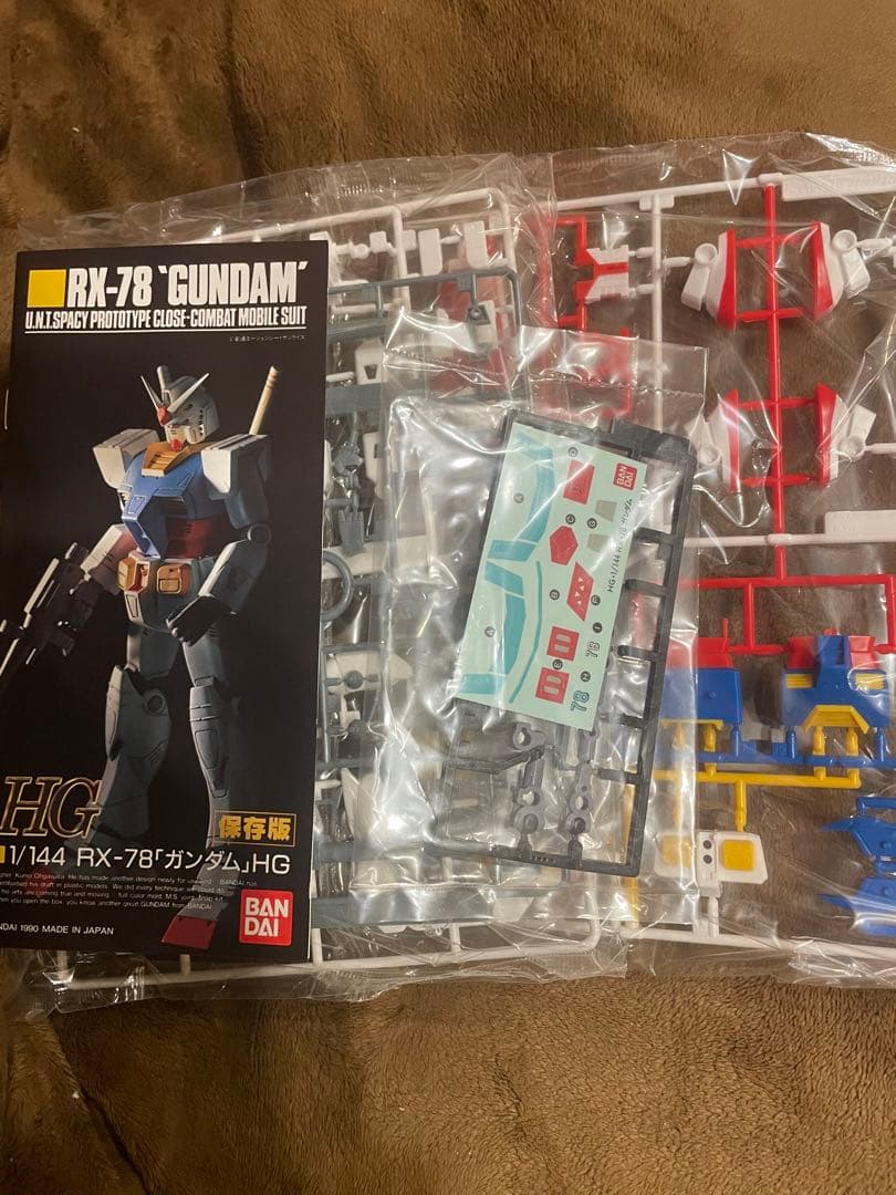 RX-78 ガンダム HG 1/144 プラモデル ラストショット 絶版 - メルカリ