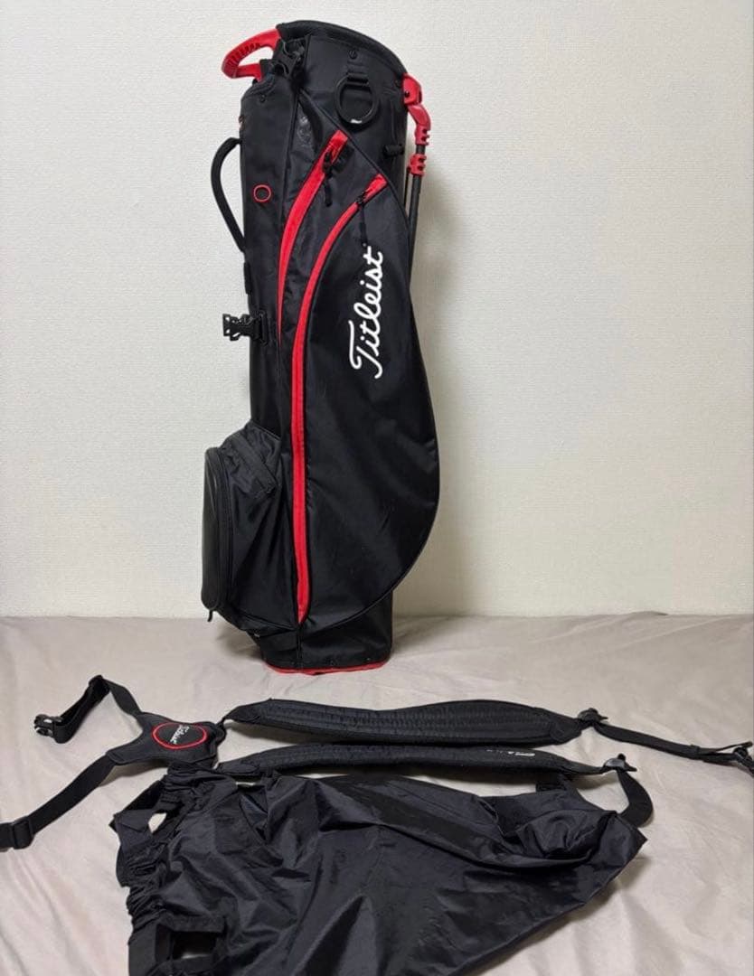 TITLEISTキャディバックTB22SX5-006※クラブプロテクター付！！ - メルカリ