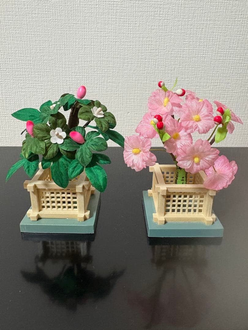 立雛人形セット ※烏帽子の羽破損