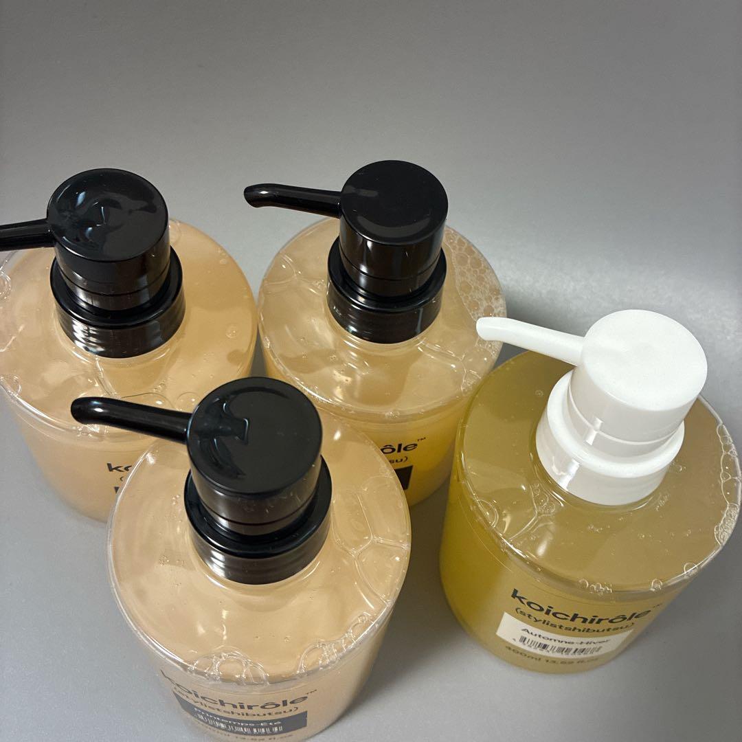 新品 4本 スタイリスト私物 uka koichirole ゼンシンシャンプー