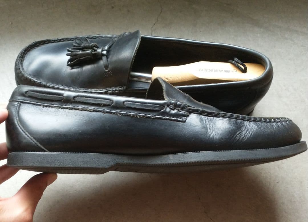 G.H.Bass タッセルローファー デッキ