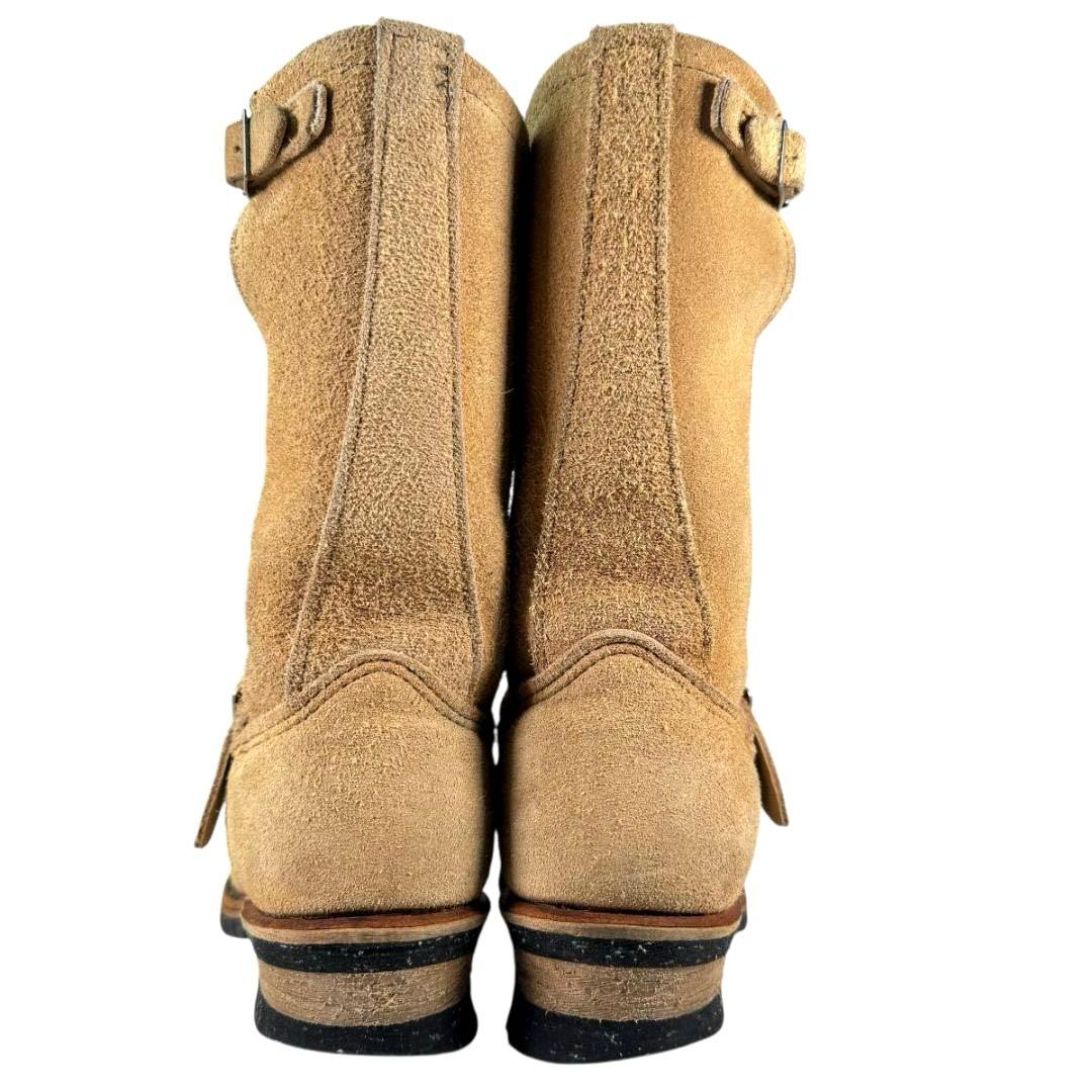 ☆美品☆PT91☆8268☆低ベルト☆スエード☆エンジニアブーツ☆レッド