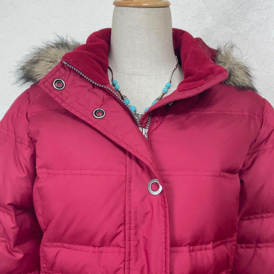 美品】エディーバウアー プレミアムグースダウンジップアップダウン