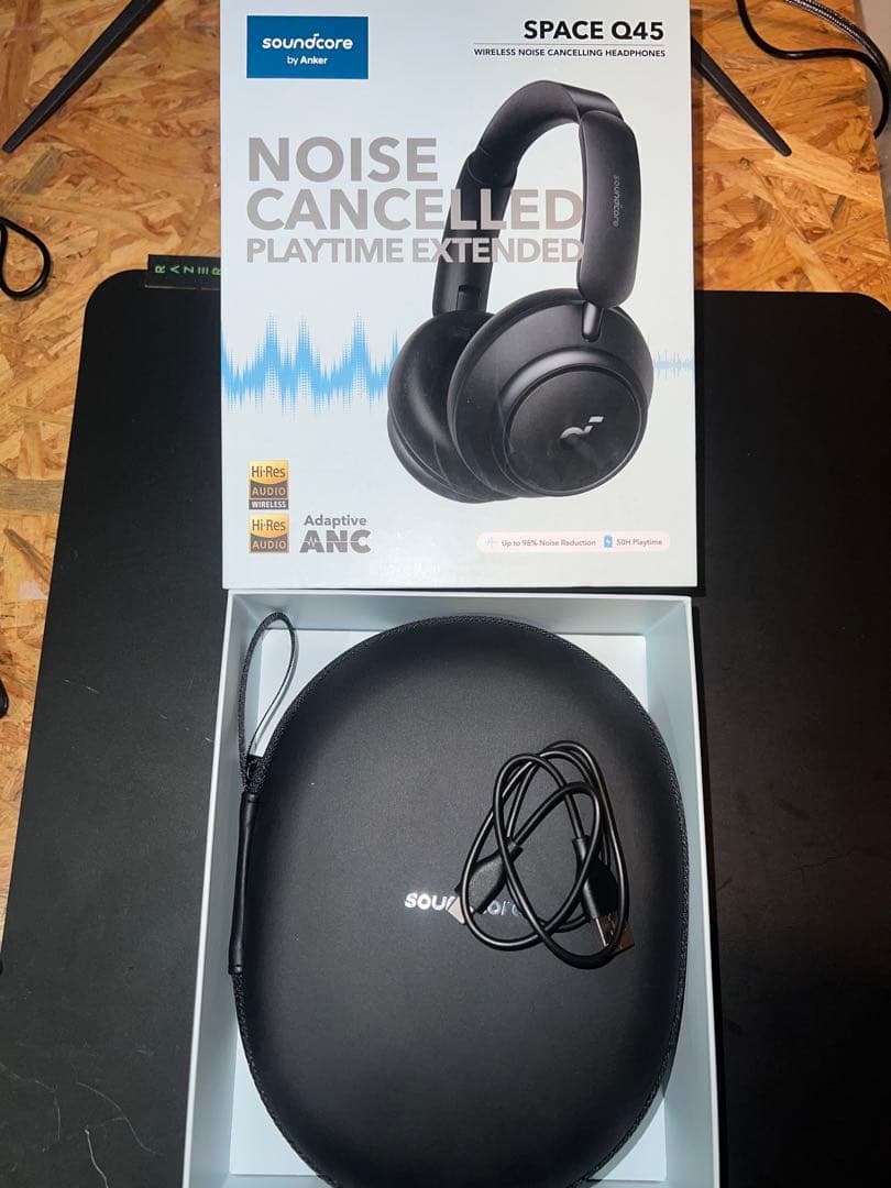 ヘッドホン soundcore SPACE Q45 anker Amazon.com: Soundcore by Anker Space Q45 Adaptive Active Noise