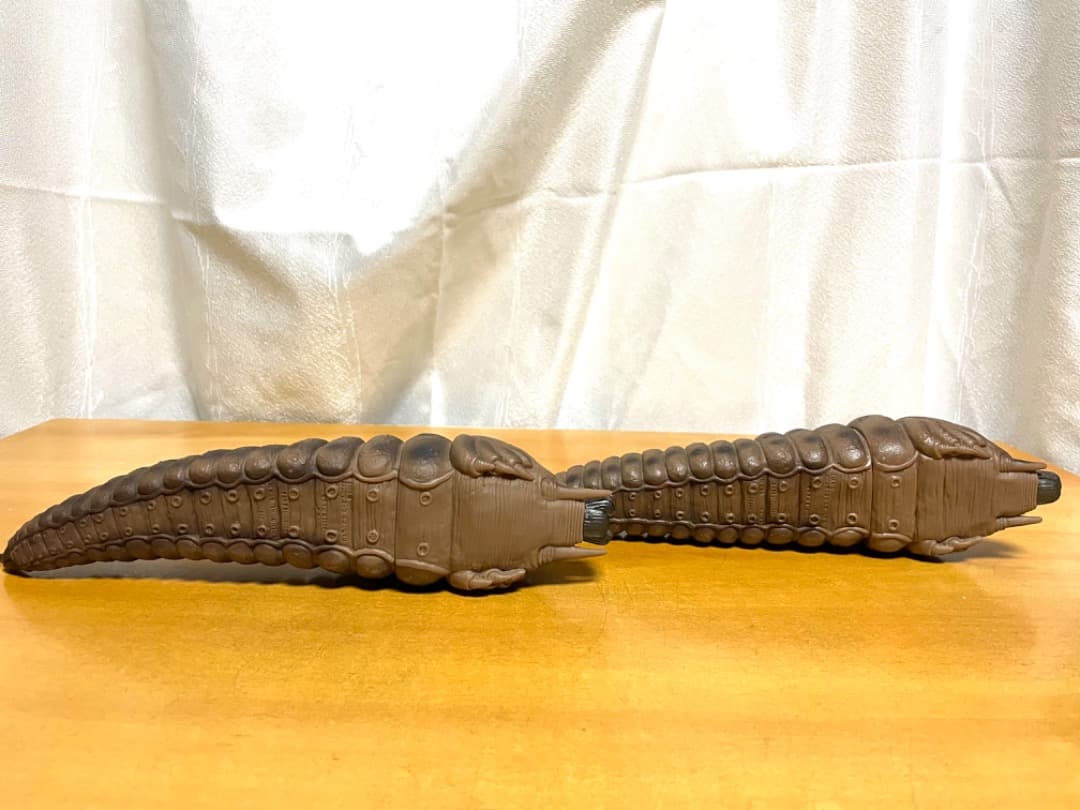 モスラ幼虫2003/2004 オス・メス ソフビ ムービーモンスターシリーズ