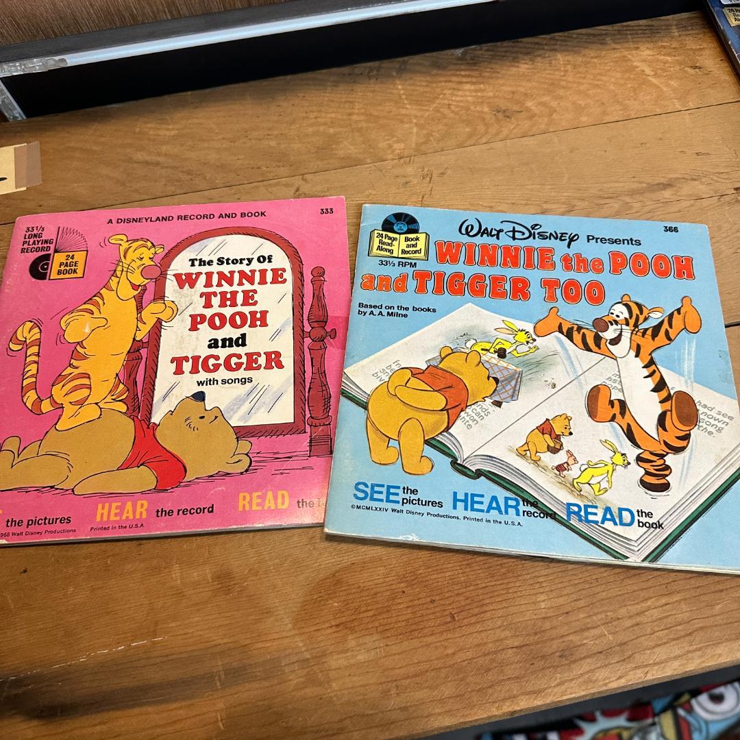 ヴィンテージ ウォルト・ディズニーレコード付き絵本 「くまのプーさん
