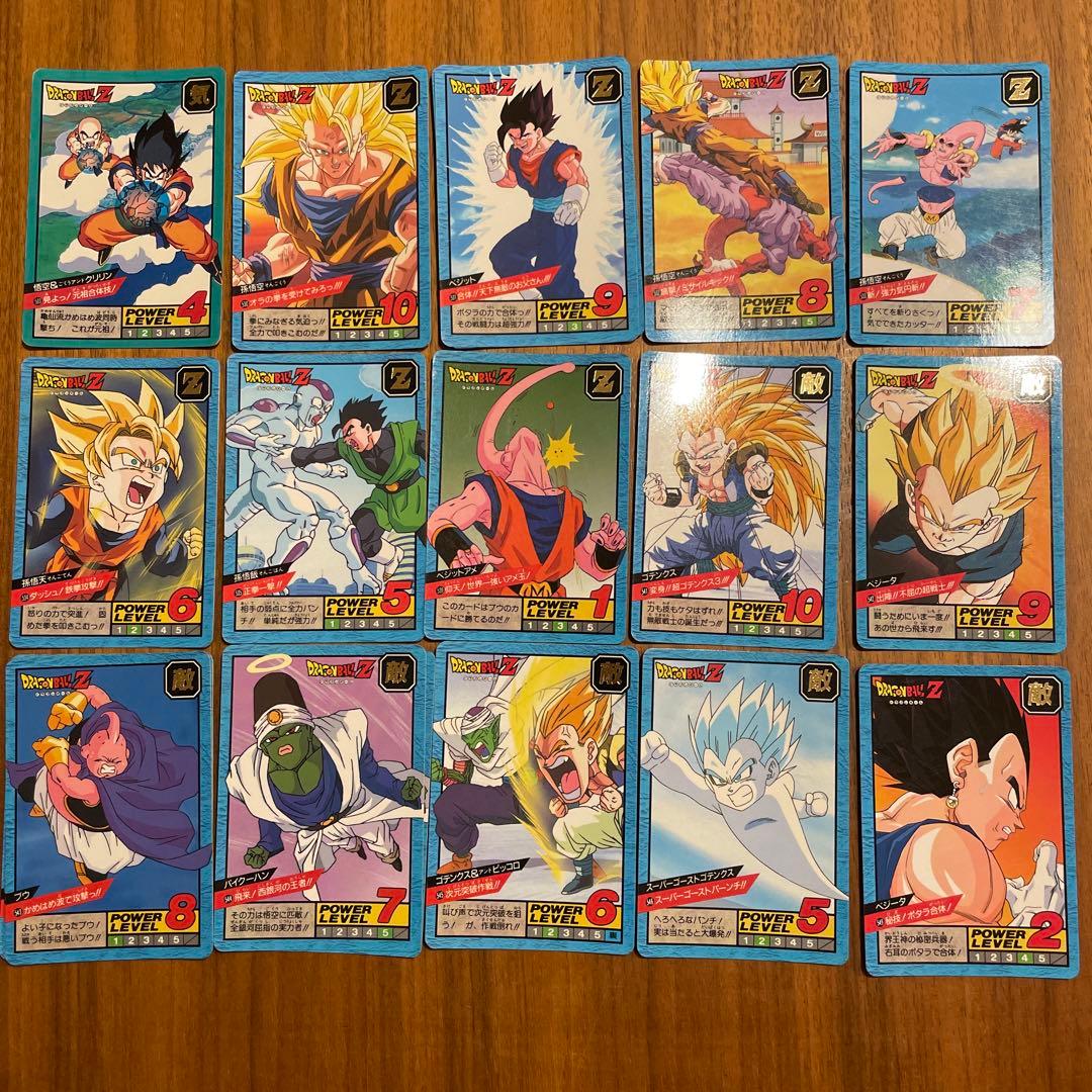 ドラゴンボール カードダス スーパーバトル 15種類セット №503～549