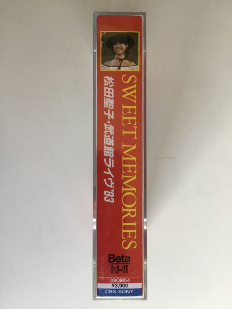 激レア】松田聖子 SWEET MEMORIES ビデオβ 版 SONY - メルカリ