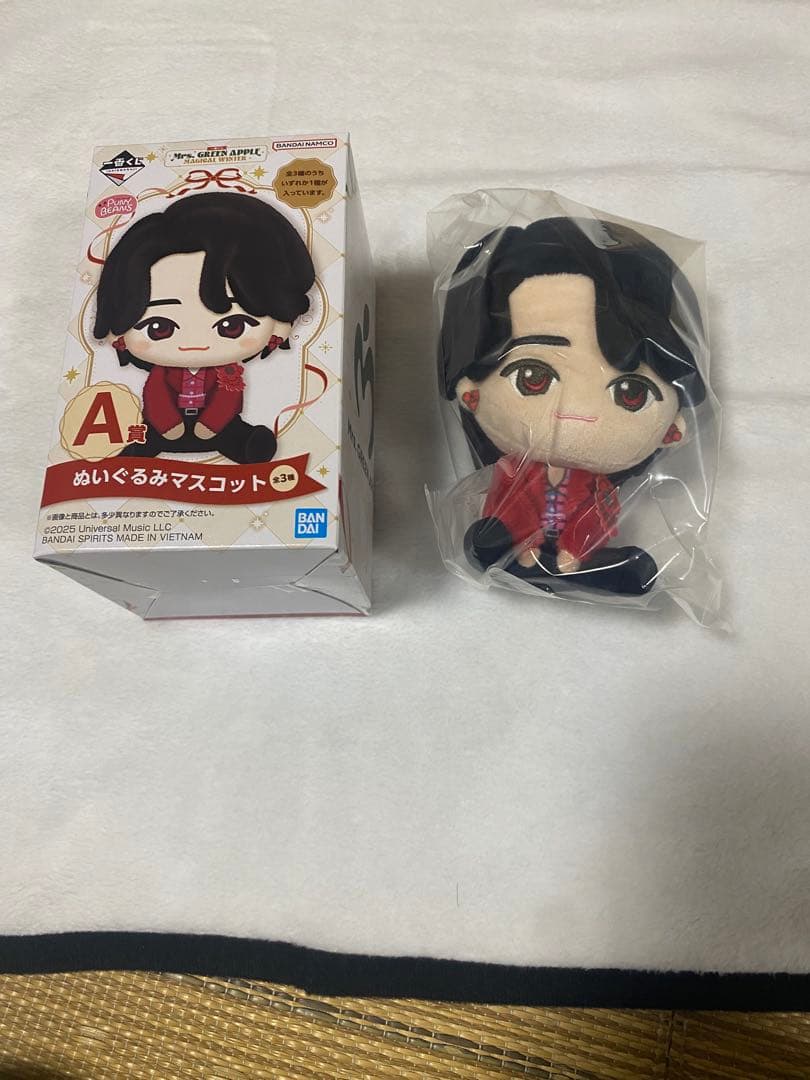 Mrs. GREEN APPLE A賞コンプリートセット➕F賞チャーム➕ピンズ 一番くじ