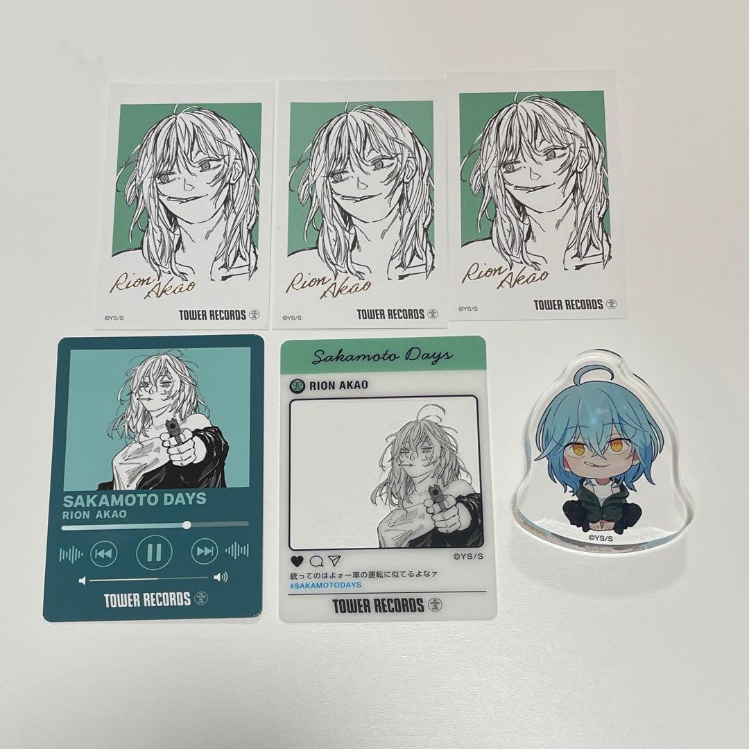 サカモトデイズ タワレコカフェ 赤尾リオン ミニフォトカード - メルカリ